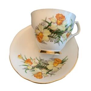Royal Windsor Fine Bone China cup and saucer